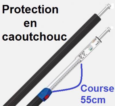 Barre télescopique SAFE PLUS (avec protection caoutchouc)