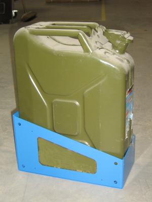 Support spécifique pour jerrycan en fer 20 Lit.