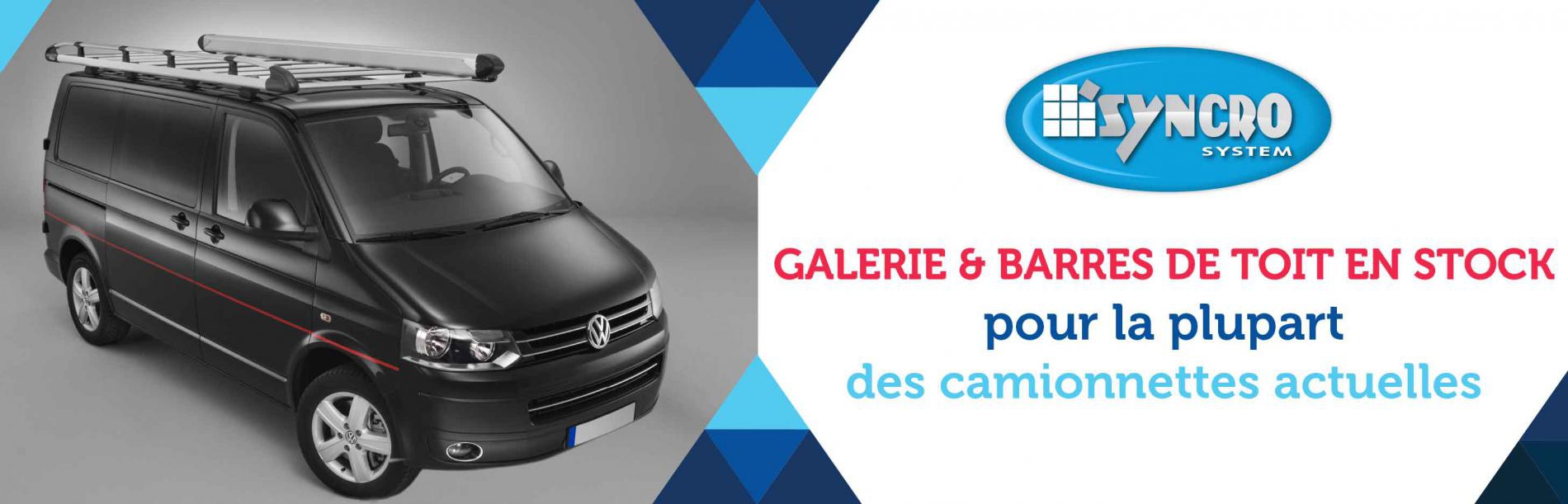 Galeries de toit pour camionnette